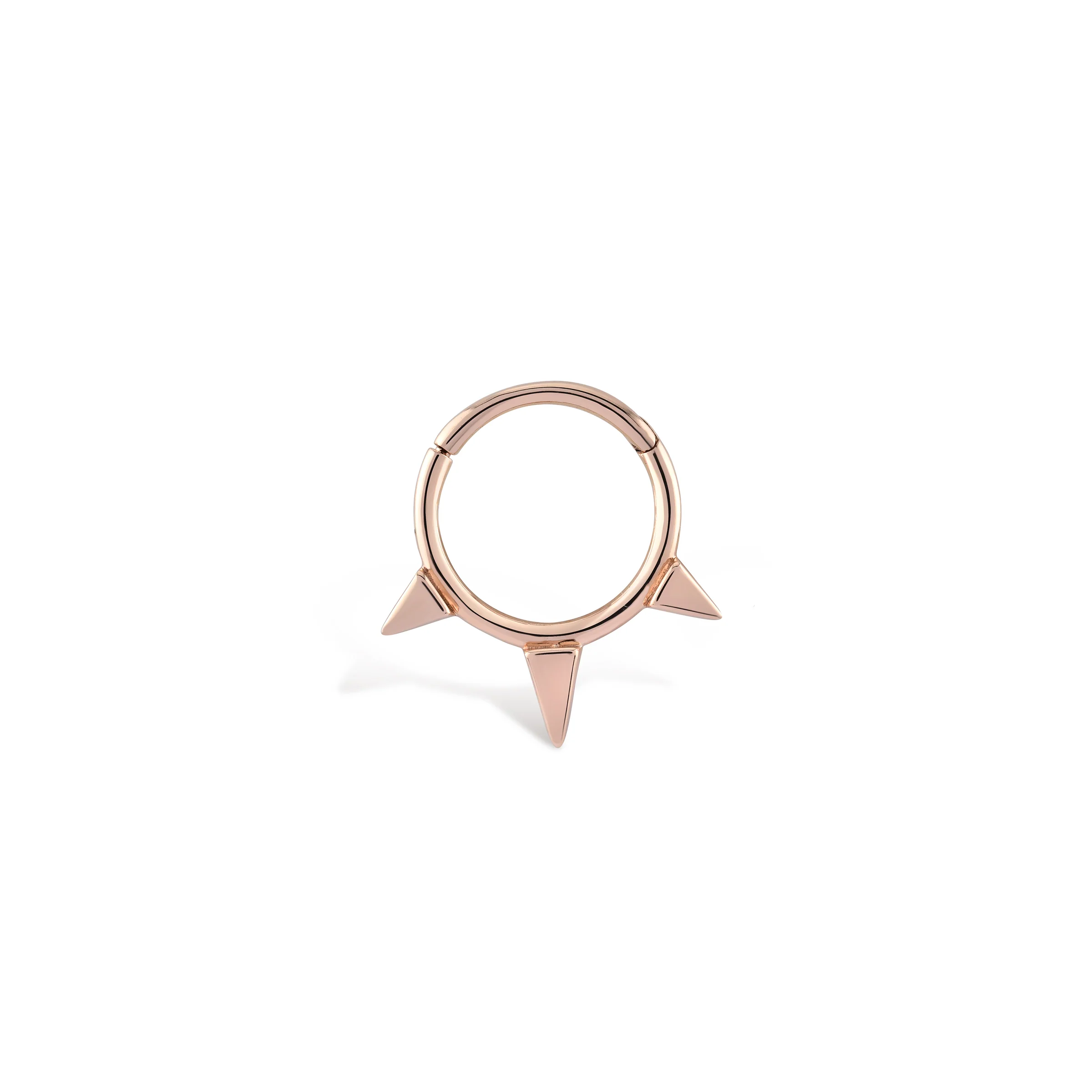 Üçlü Konik Sarkıt Halka Piercing(13mm)-Sarı