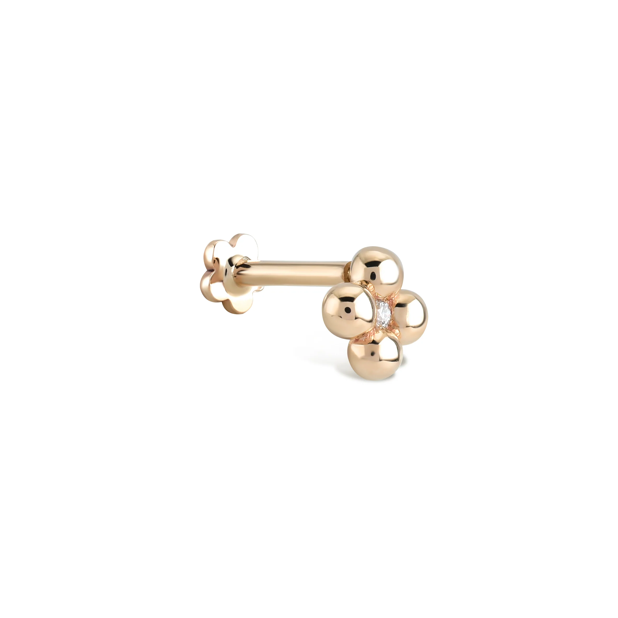 Tohum Pırlanta Piercing-Rose